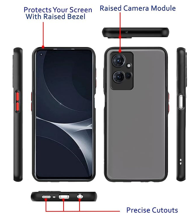 YOFO Smoke Back Cover for Realme 9I