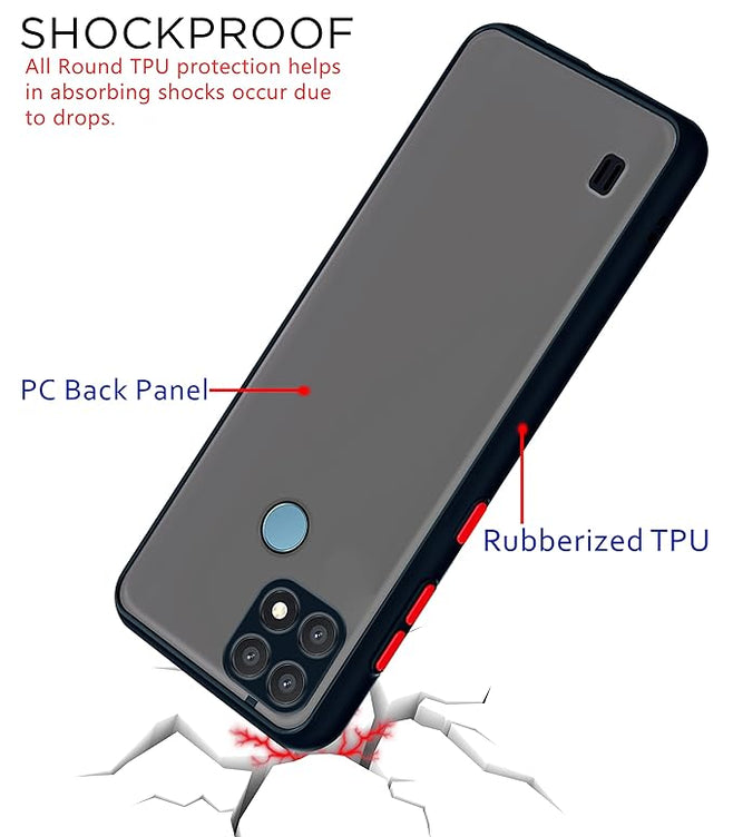 YOFO Smoke Back Cover for Realme C21