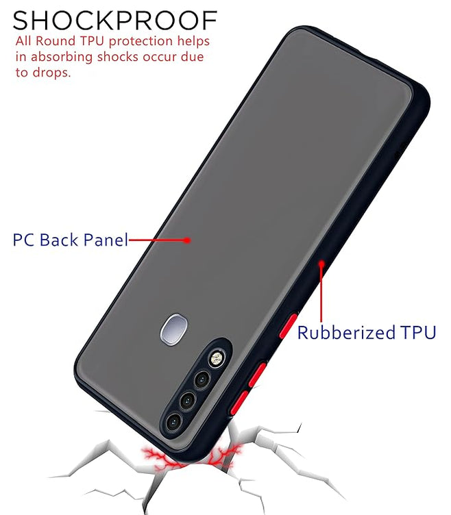 YOFO Smoke Back Cover for Vivo Z1 Pro