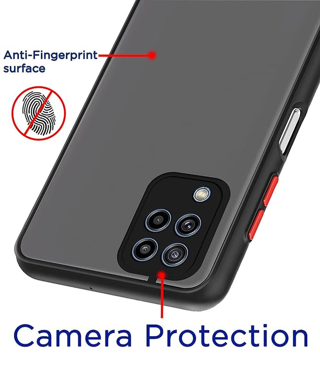 YOFO Smoke Back Cover for Samsung Galaxy M32 (4G)/F22(4G)