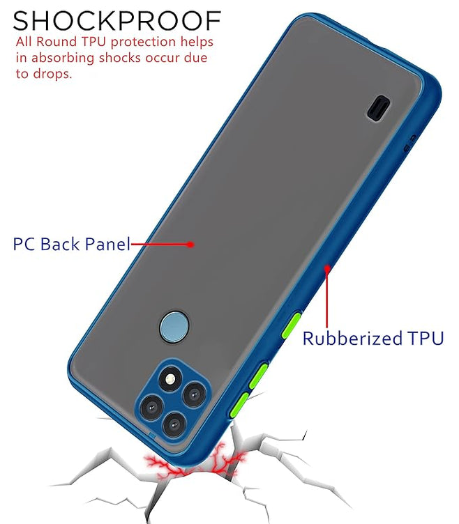YOFO Smoke Back Cover for Realme C21