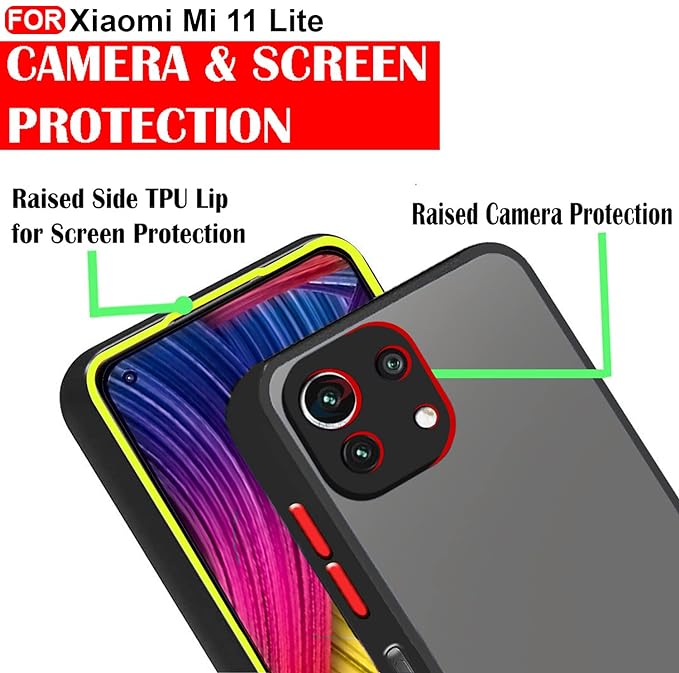 YOFO Smoke Back Cover for Xiaomi 11 Lite