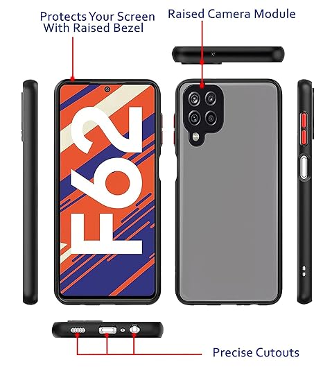 YOFO Smoke Back Cover Samsung Galaxy F 62