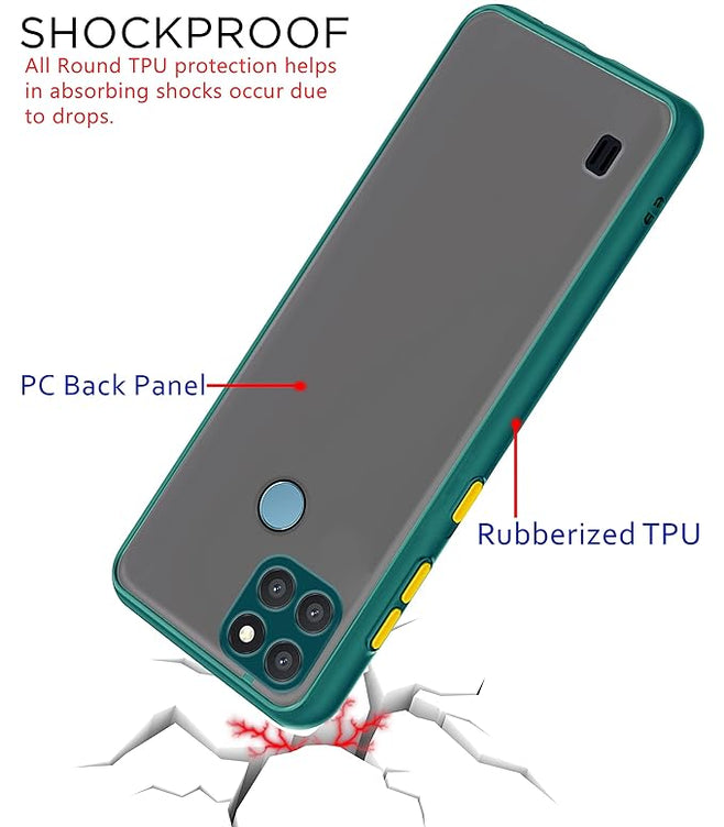 YOFO Smoke Back Cover for Realme C25Y