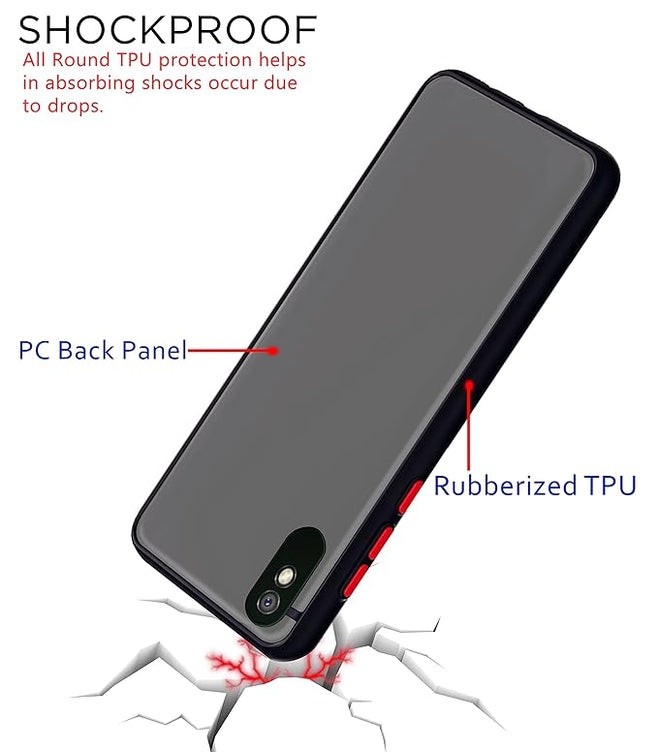 YOFO Smoke Back Cover for MI Redmi 9A