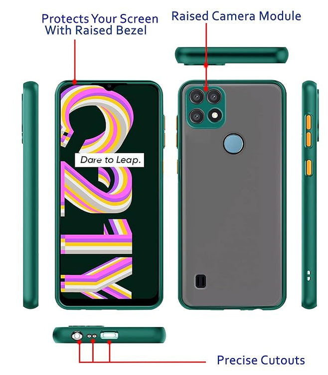 YOFO Smoke Back Cover for Realme C21
