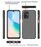 YOFO Smoke Back Cover for Vivo T1 (5G)