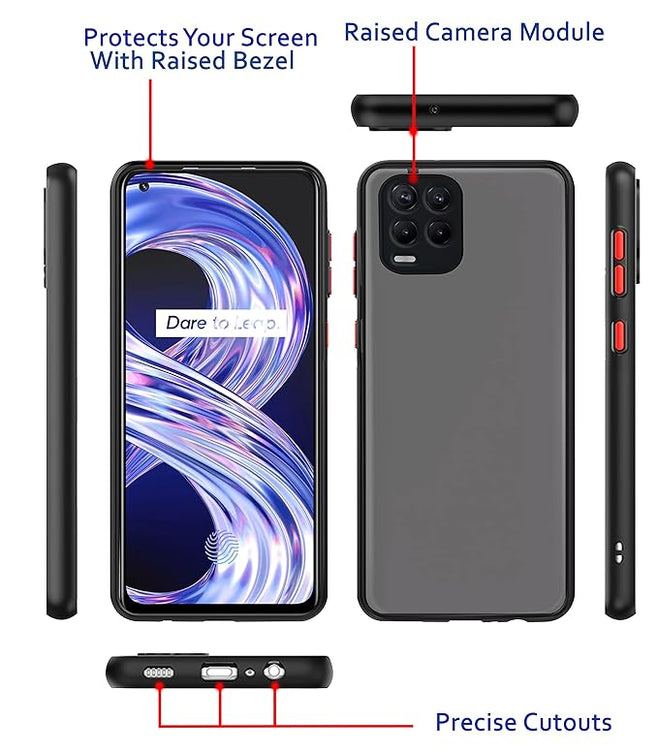 YOFO Smoke Back Cover for Realme 8 Pro