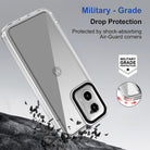 YOFO Back Case Cover for Motorola Moto G34 5G  Compatible for Motorola Moto G34 5G Back Case Cover Transparent