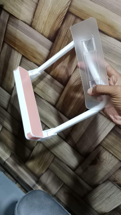 Shelf Foldable Bathroom Washbasin Hanger-Pack of 1- Random Color