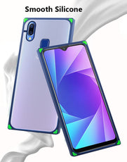 YOFO Square Smoke Back Cover for Vivo Y95