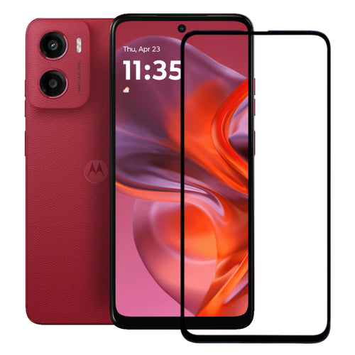 Edge to Edge Tempered Glass for Motorola Moto G05