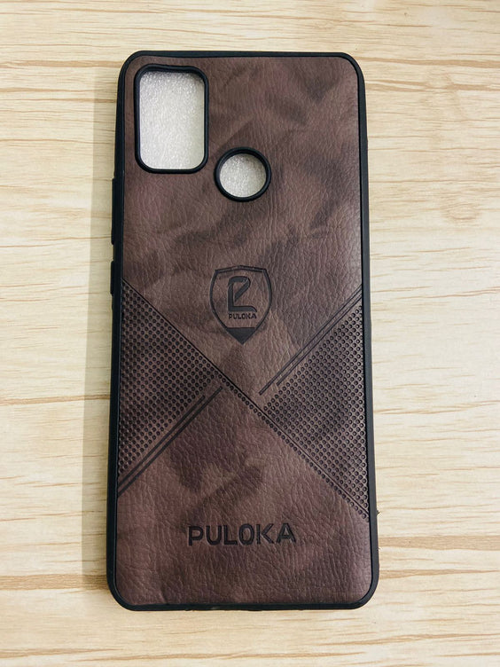 YOFO Leather Back Cover for Tecno Spark 6 Air