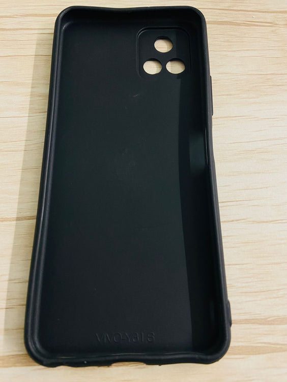 YOFO Leather Back Cover for Vivo Y72 (5G)