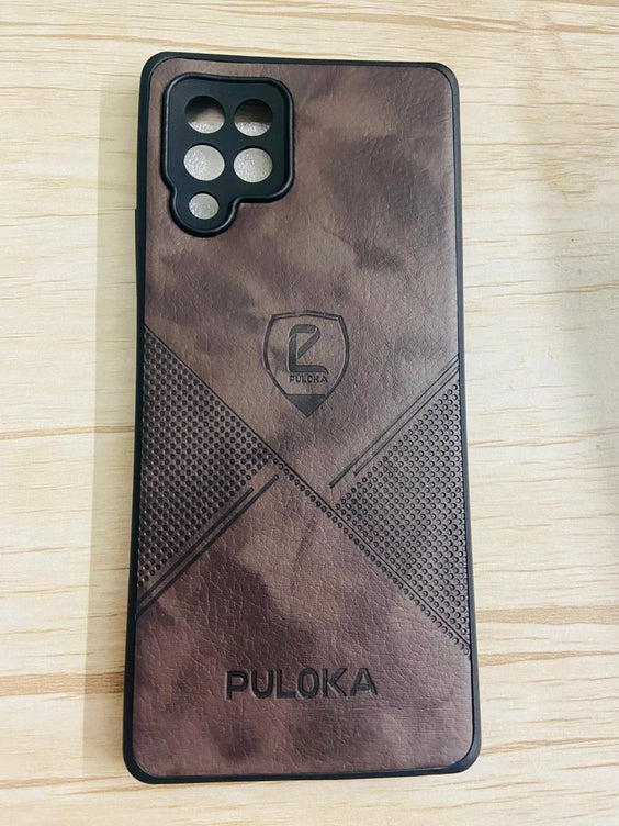 YOFO Leather Back Cover for Samsung M42 (5G)