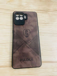YOFO Leather Back Cover for  Oppo F19 Pro