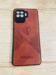 YOFO Leather Back Cover for  Oppo F19 Pro