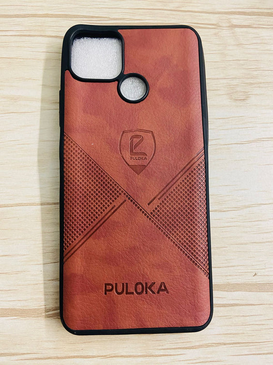 YOFO Leather Back Cover for Realme Narzo 30A