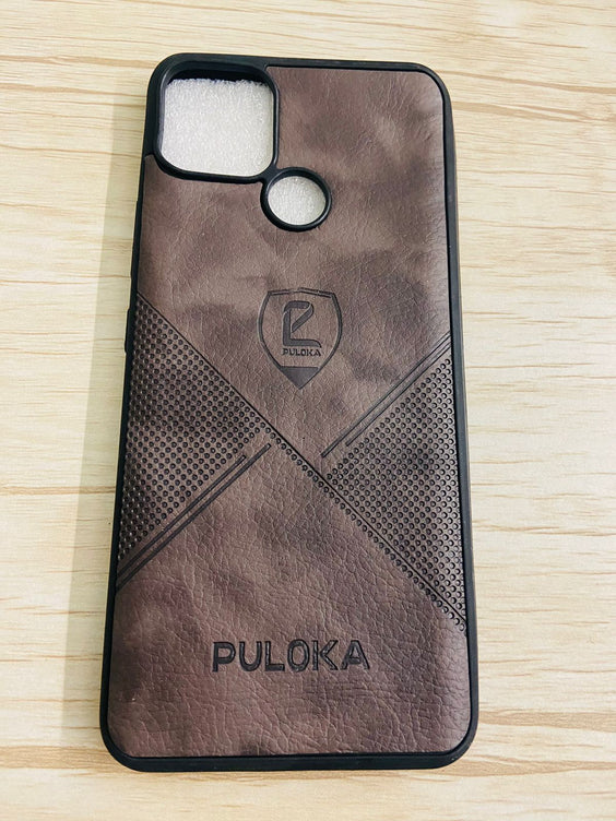 YOFO Leather Back Cover for Realme Narzo 30A