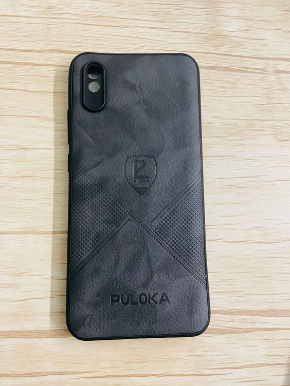 YOFO Leather Back Cover for Redmi 9A