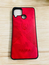 YOFO Leather Back Cover for Realme C15