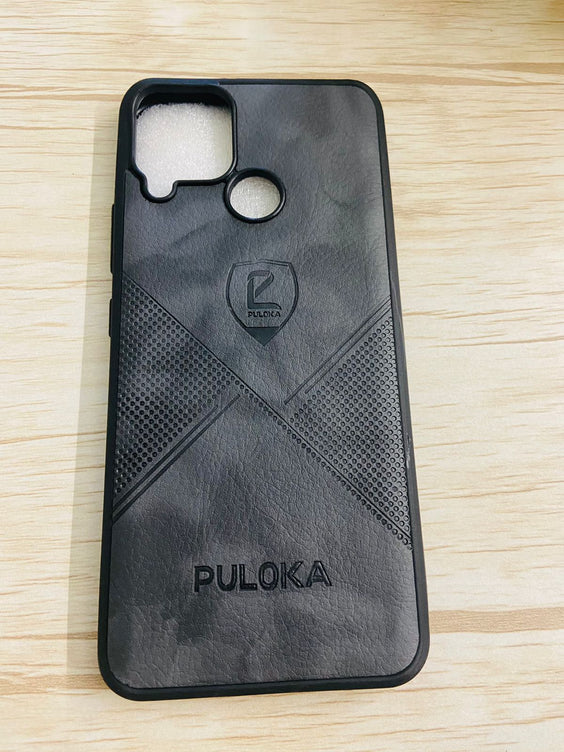 YOFO Leather Back Cover for Realme C15