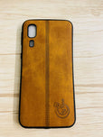 YOFO Leather Back Cover for Samsung A2 Core