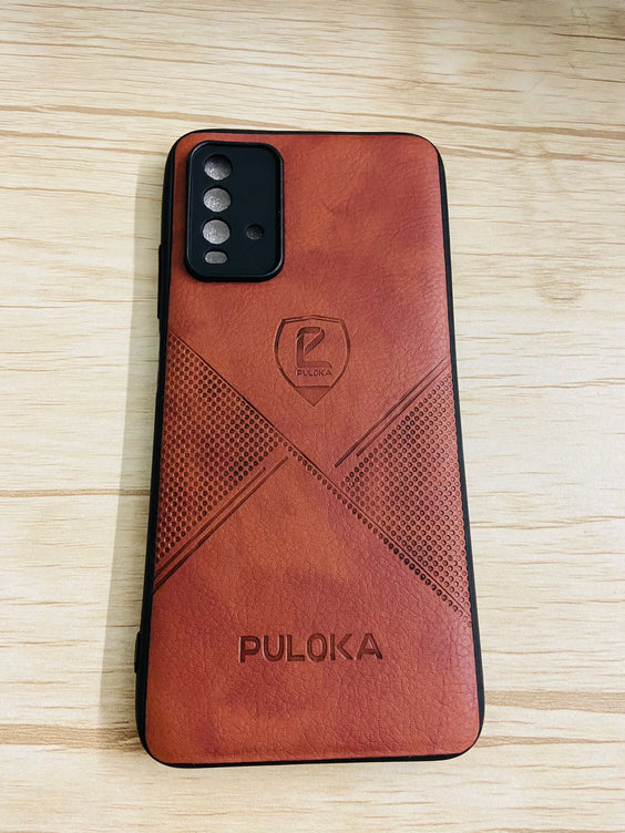 YOFO Leather Back Cover for Redmi 9 Power