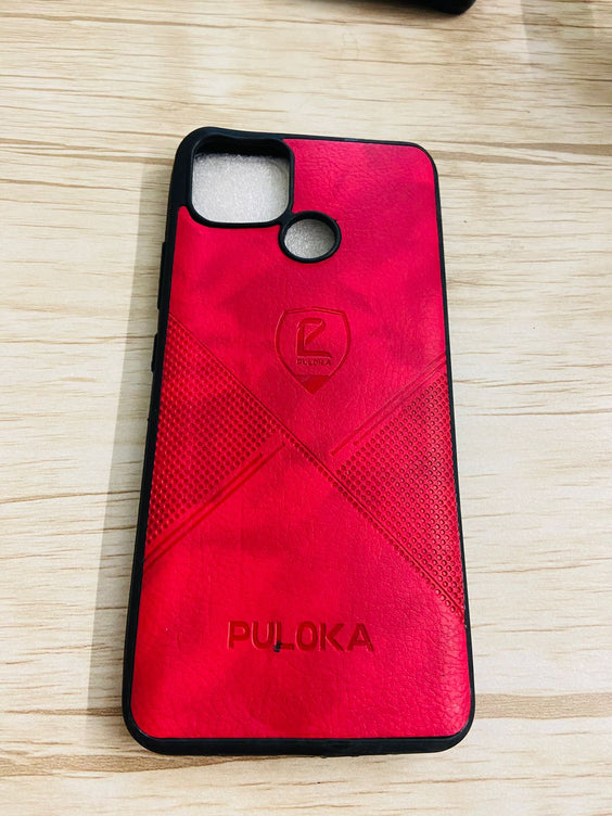 YOFO Leather Back Cover for Realme C12