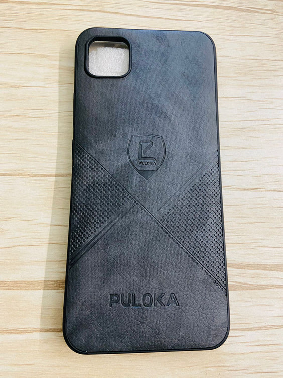 YOFO Leather Back Cover for Poco C3