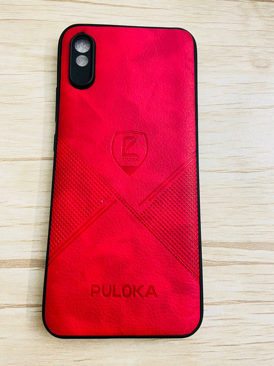 YOFO Leather Back Cover for Redmi 9A