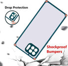 YOFO Square Smoke Back Cover for Oppo F17 Pro