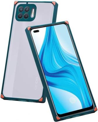 YOFO Square Smoke Back Cover for Oppo F17 Pro