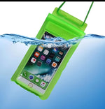 YOFO Waterproof Sealed PVC Transparent Mobile Cover Pouch Protection in Rain & Underwater for up to 7 inch-Pack of 1