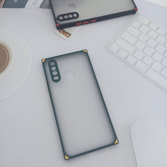 YOFO Square Back Cover for Vivo Y12