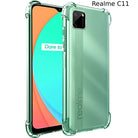 YOFO Transparent Realme C11 Back Case Cover Anti Drop Protection