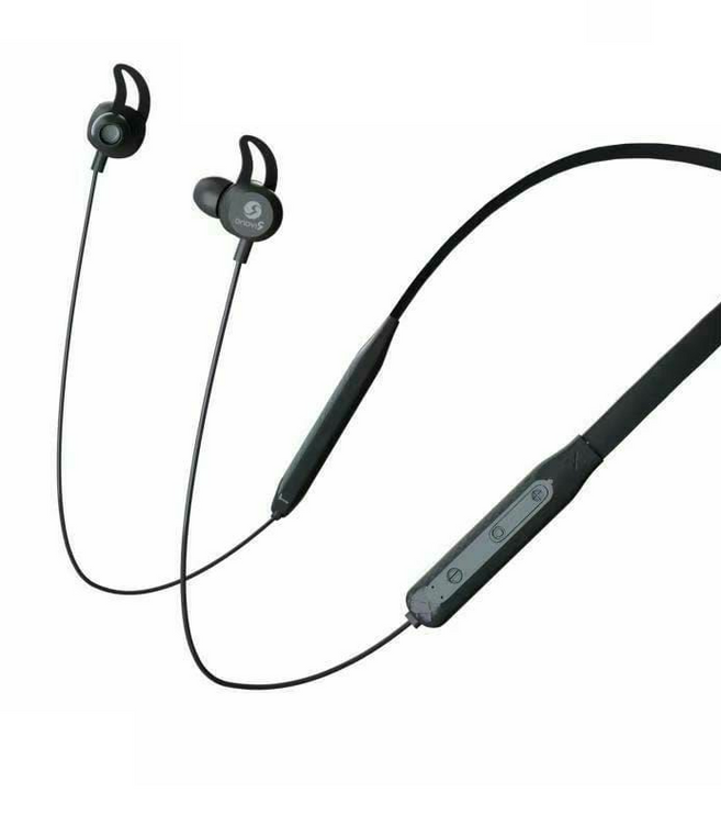 Rivano RN BT-13 Magnet Wireless Sport Bluetooth Neckband Earphone with 28 Hours Backup