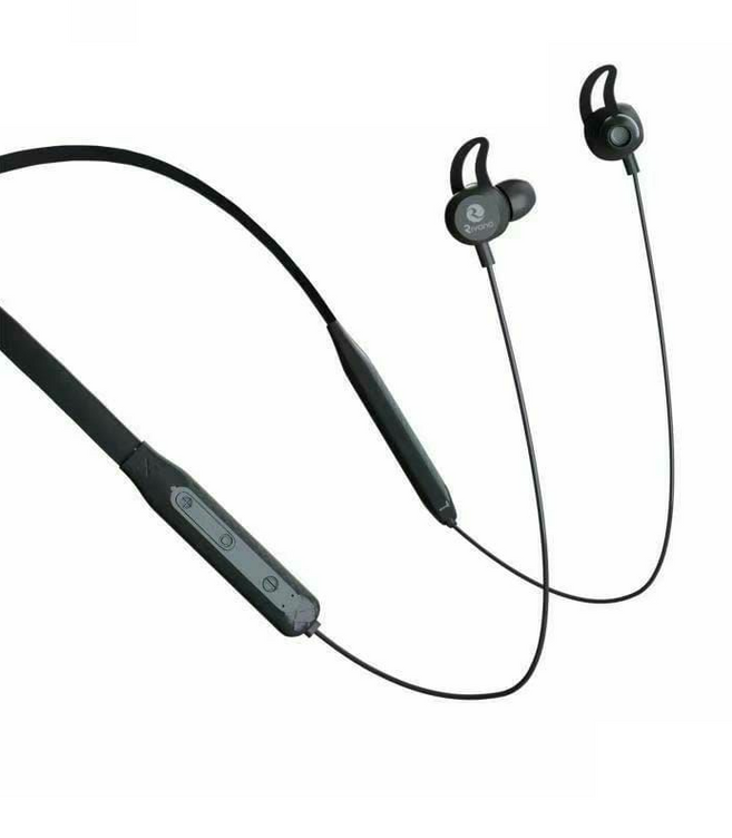 Rivano RN BT-13 Magnet Wireless Sport Bluetooth Neckband Earphone with 28 Hours Backup