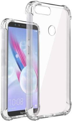 YOFO Shockproof Soft Transparent Back Cover for Honor 9 Lite - (Transparent)