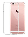 YOFO Back Cover for iPhone 6 (Transparent) with Dust Plug & Camera Protection