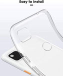 YOFO Back Cover for Google Pixel 4A Flexible|Silicone|Transparent