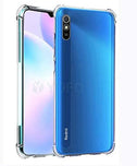 YOFO Combo for Mi Redmi 9A Transparent Back Cover + Matte Screen Guard with Free OTG Adapter