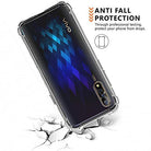 YOFO Shockproof Transparent Back Cover for VIVO S1 - (Transparent) Full Protection Case