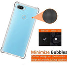 YOFO Combo for Realme 2 PRO Transparent Back Cover + Matte Screen Guard with Free OTG Adapter