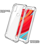 YOFO Rubber Back Cover for Redmi Y2 - Transparent