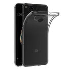YOFO Combo for Mi A1 Transparent Back Cover + Matte Screen Guard with Free OTG Adapter