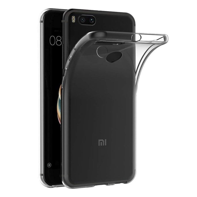 YOFO Combo for Mi A1 Transparent Back Cover + Matte Screen Guard with Free OTG Adapter