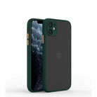 YOFO Matte Finish Smoke Back Cover for Apple iPhone 12 Mini (5.4)-Green