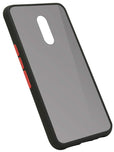 YOFO Matte Finish Smoke Back Cover with Full Camera Lens Protection for Mi Redmi Note 4