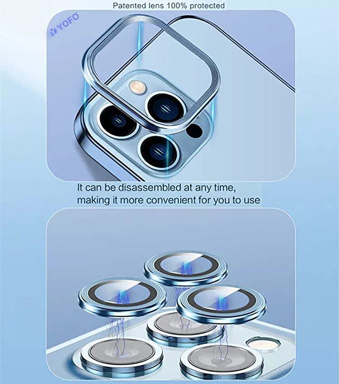 YOFO Electroplated Logo View Back Cover Case for Apple iPhone 7 Plus /  iPhone 8 Plus (Transparent|Chrome|TPU+Poly Carbonate) - Silver